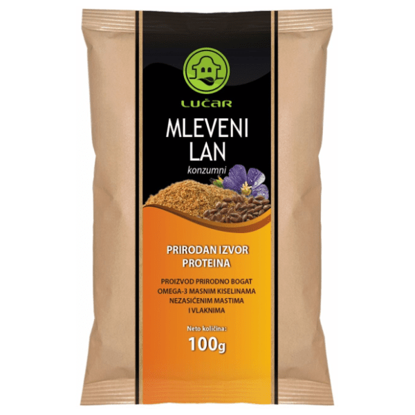 Mleveni lan LUČAR 100g
