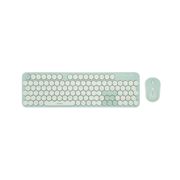 MOFII set bežični miš i tastatura Honey SMK-649M5AGGNWH zeleni
