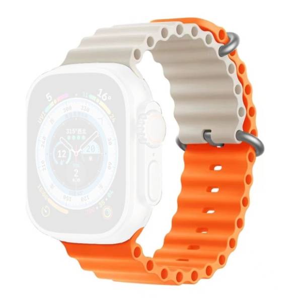MOYE Kronos 4 44/45/49mm Orange/Starlight narukvica za pametni sat
