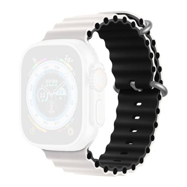 MOYE Kronos 4 44/45/49mm White/Black narukvica za pametni sat