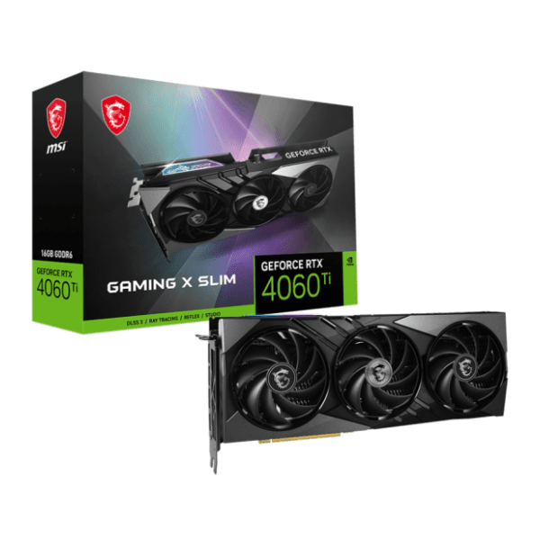 MSI nVidia GeForce RTX 4060 Ti GAMING X SLIM 16GB GDDR6 128-bit grafička kartica