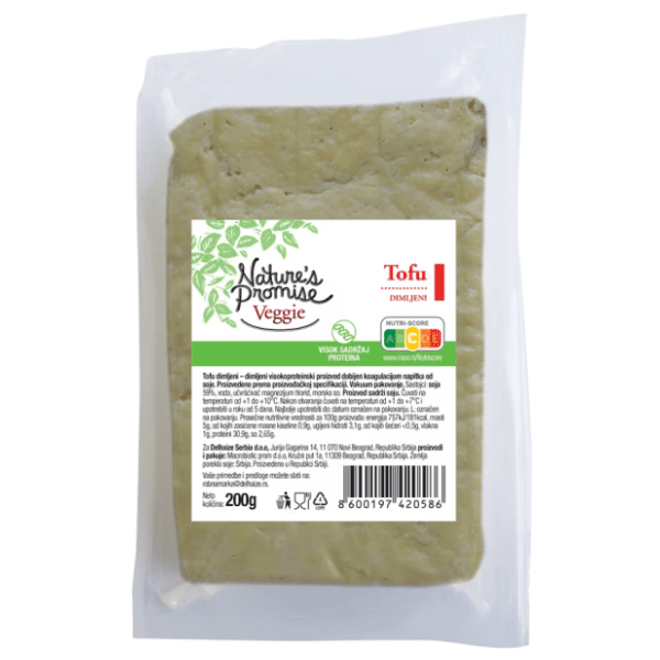 Nature's Promise dimljeni tofu sir 200g