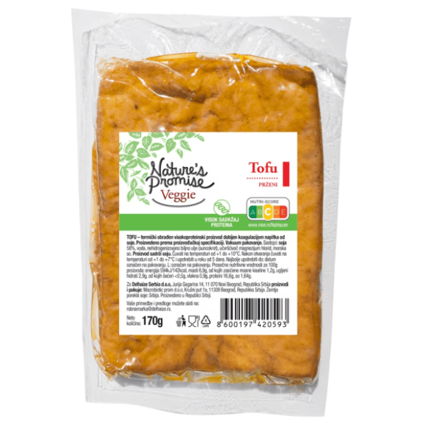 Nature's Promise prženi tofu sir 170g