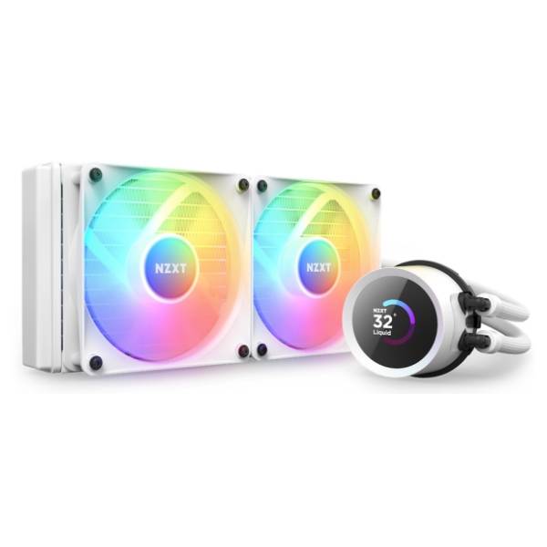 NZXT Kraken 240 RGB vodeno hlađenje belo