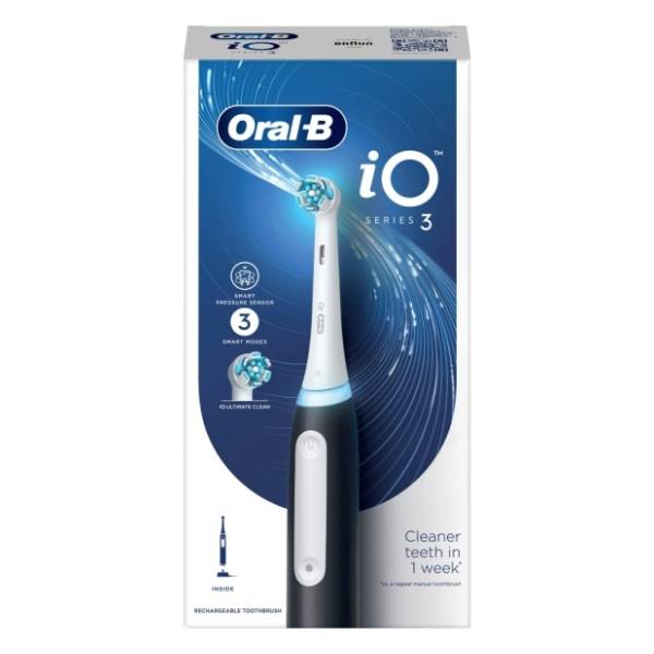 ORAL B iO3 Black električna četkica za zube