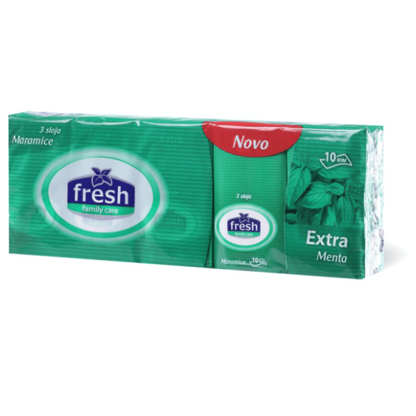 Papirne maramice FRESH menta 3sloja 10kom