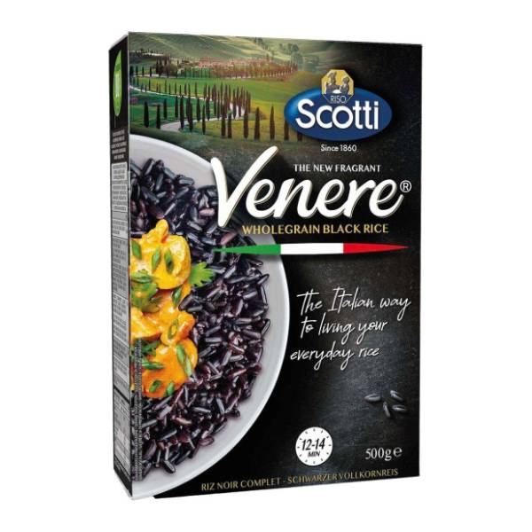 Integralni pirinač RISO SCOTTI Venere crni 500g
