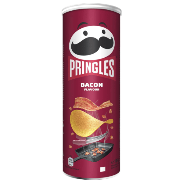 PRINGLES slanina čips 165g