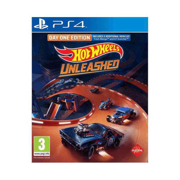 PS4 Hot Wheels Unleashed - Day One Edition