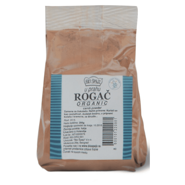 BIO ŠPAJZ Rogač u prahu organski 200g