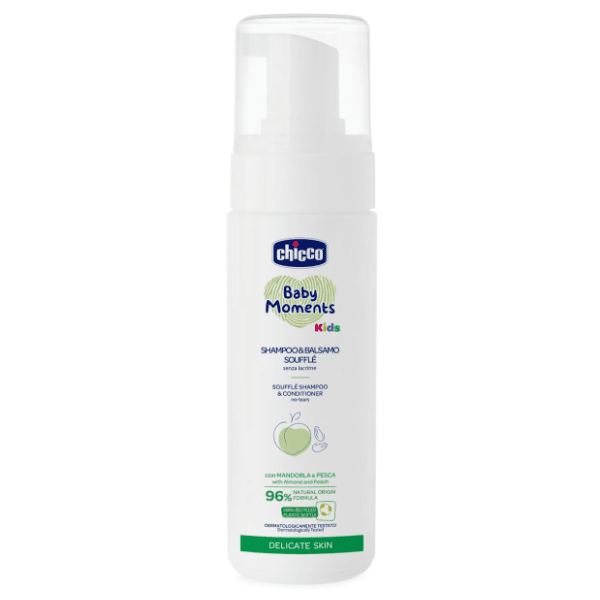 CHICCO Baby moments Kids souffle šampon i balzam 2in1 150ml