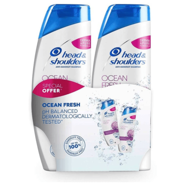 Šampon HEAD & SHOULDERS Ocean energy 2x360ml