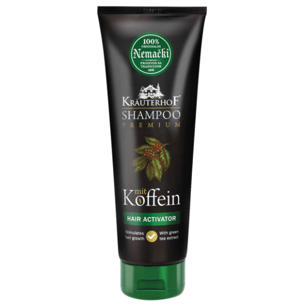 Šampon KRAUTERHOF kofein green tea 250ml