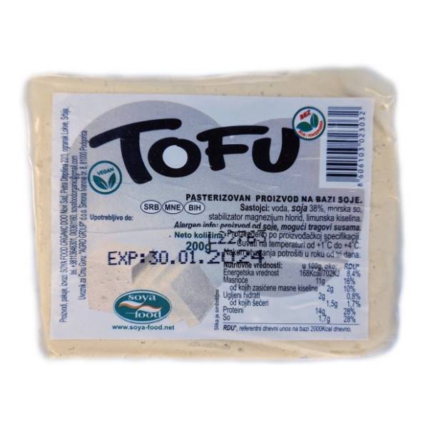 SOYA FOOD tofu natural 200g