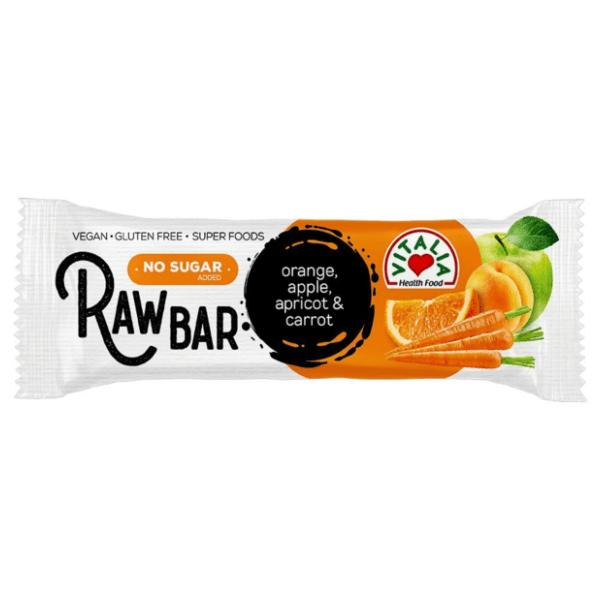 Štanglica VITALIA Raw bar citrusno voće šargarepa 30g