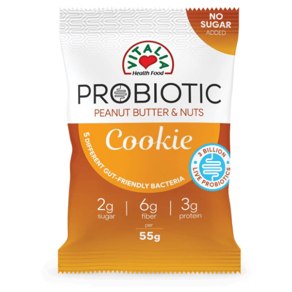 VITALIA probiotic cookie kikiriki puter i orašasto voće 55g