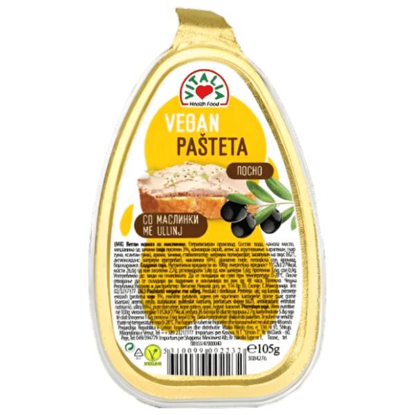 VITALIA veganska pašteta soja masline 105g