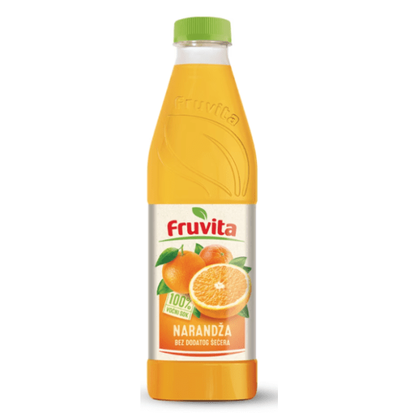 Voćni sok FRUVITA pomorandža 100% 750ml