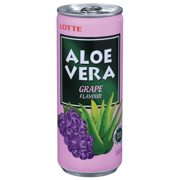LOTTE Aloe vera grožđe napitak 240ml