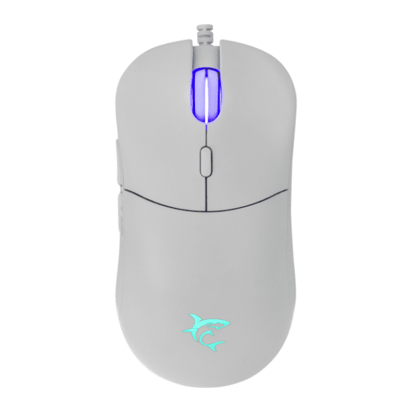 WHITE SHARK miš GM 5010 Bagdemagus beli