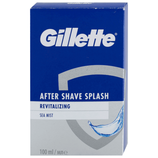 After shave splash GILLETTE revitalizing Sea mist 100ml