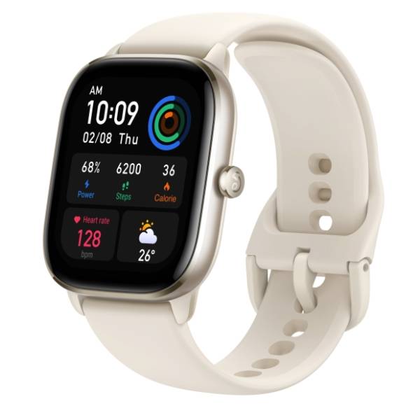 AMAZFIT GTS 4 Mini Moonlight White pametni sat