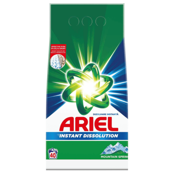 ARIEL Mountain sping praškasti deterdžent za veš 40 pranja (3kg)