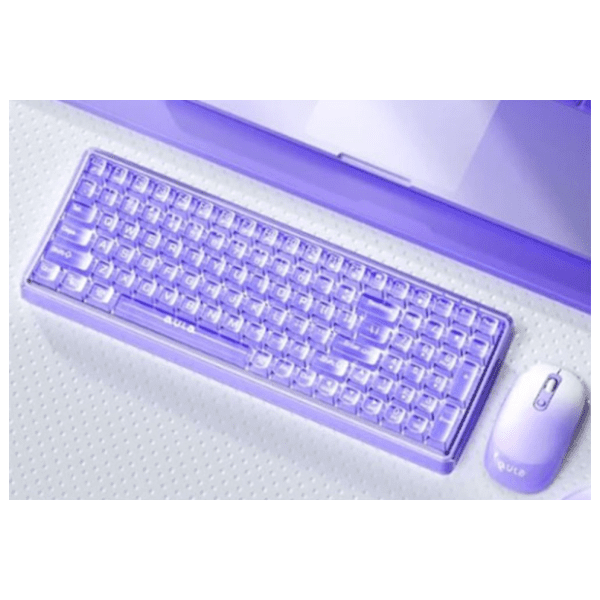 AULA set bežični miš i tastatura AC210 combo Purple