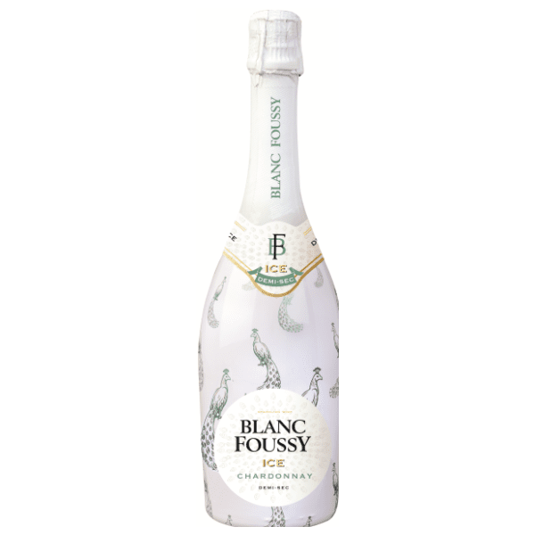 Penušavo vino BLANC FOUSSY Ice Chardonnay 0,75l