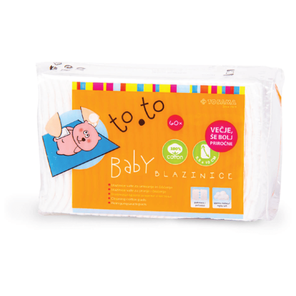 TO.TO blazinice za bebe 60kom