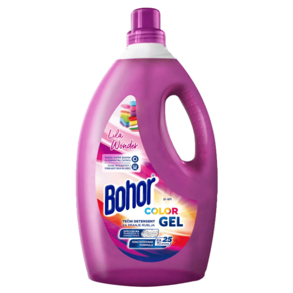 Tečni deterdžent za veš BOHOR color 25 pranja (1,5l)