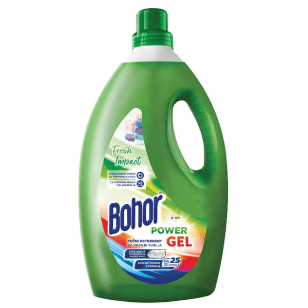BOHOR Power gel tečni deterdžent za veš 25 pranja (1,5l)
