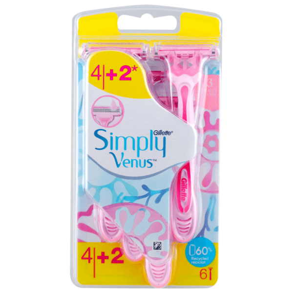 Brijač GILLETTE Venus Simply 3 4+2 gratis