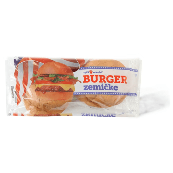 Burger zemičke TVOJIH 5 MINUTA 4x65g