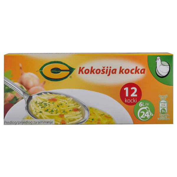 Kocka za supu C kokošija 132g