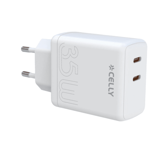 CELLY adapter 2xUSB-C 35W TC2USBC35W