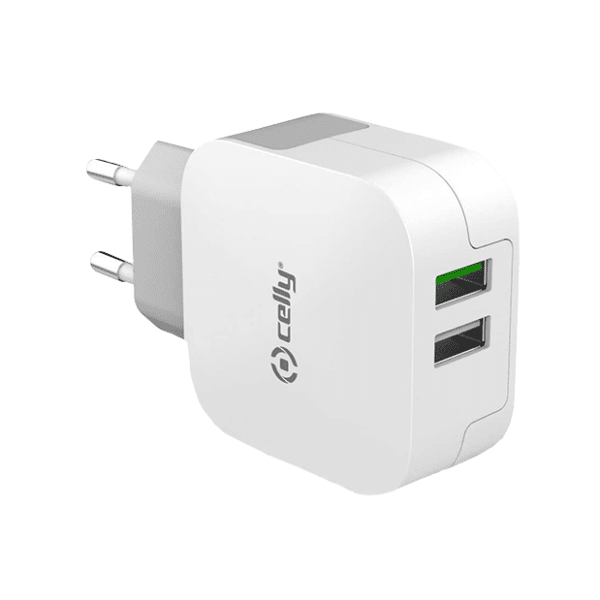 CELLY adapter Turbo 2USB