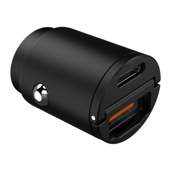 CELLY auto punjač Mini USB-A na USB-C