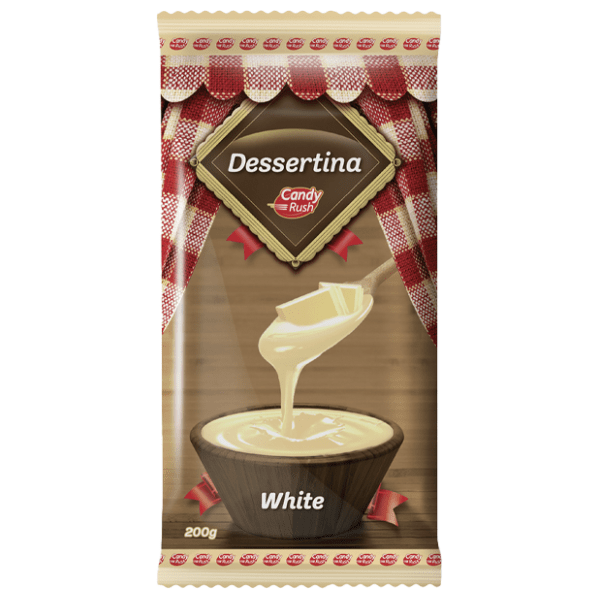 Čokolada CANDY RUSH Dessertina bela 200g