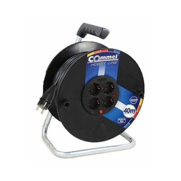 COMMEL produžni kabl sa motalicom H05RR-F 3G2,5 C0981 40m