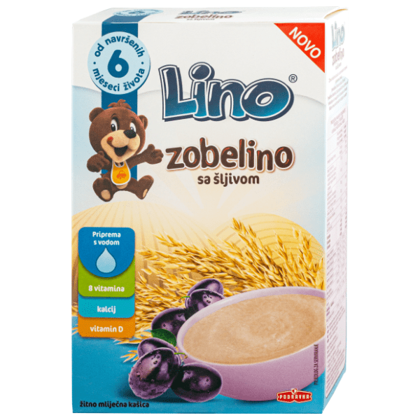 LINO Zobelino sa šljivom instant pahuljice 200g
