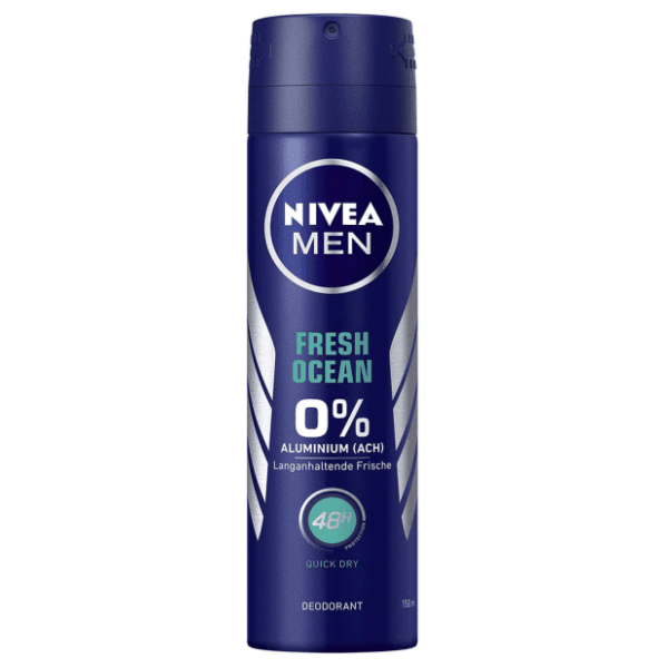 Dezodorans NIVEA Men fresh ocean 0% 150ml