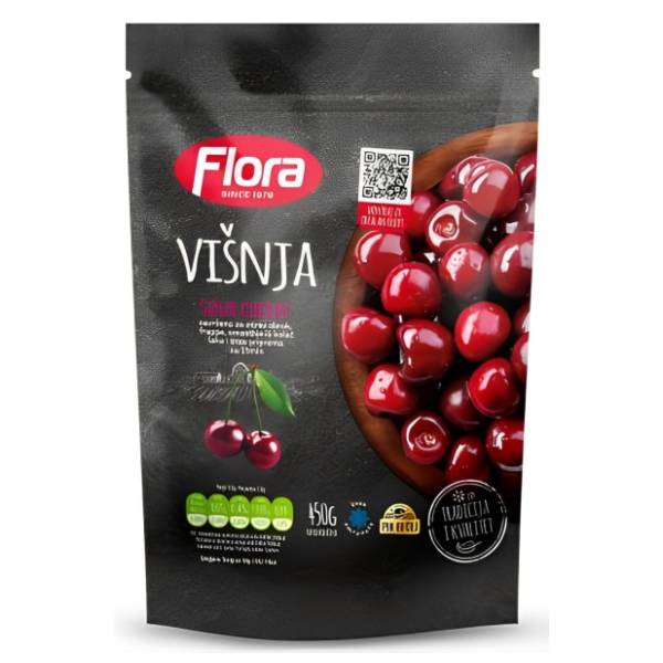 FLORA smrznuta višnja 450g