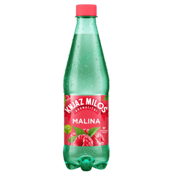 KNJAZ MILOŠ gazirana voda malina 500ml