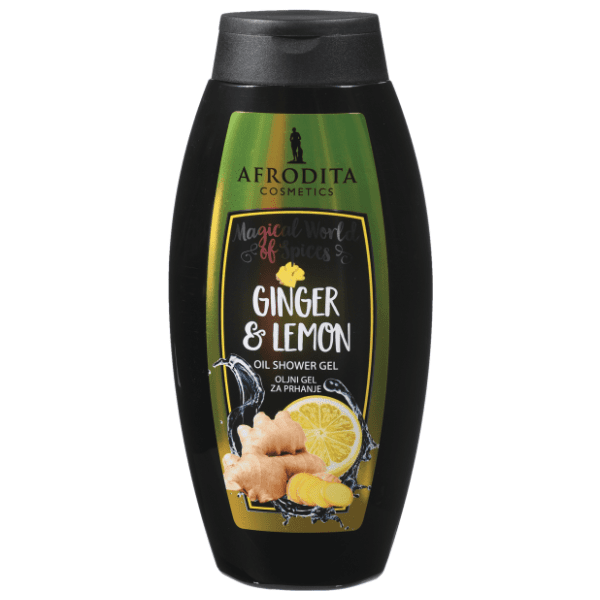 Gel za tuširanje AFRODITA Ginger & lemon 250ml