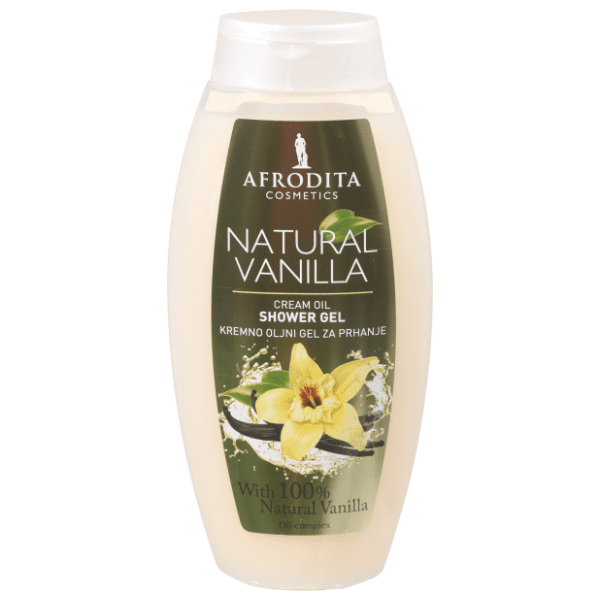 Gel za tuširanje AFRODITA Natural Vanilla 250ml