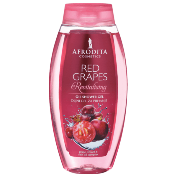 Gel za tuširanje AFRODITA Red grapes revitalising 250ml