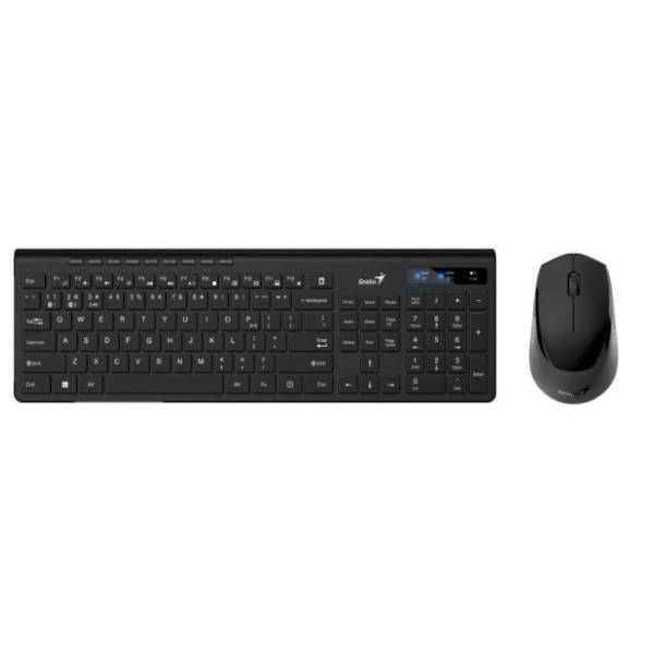 GENIUS set bežični miš i tastatura SlimStar 8230 USB US
