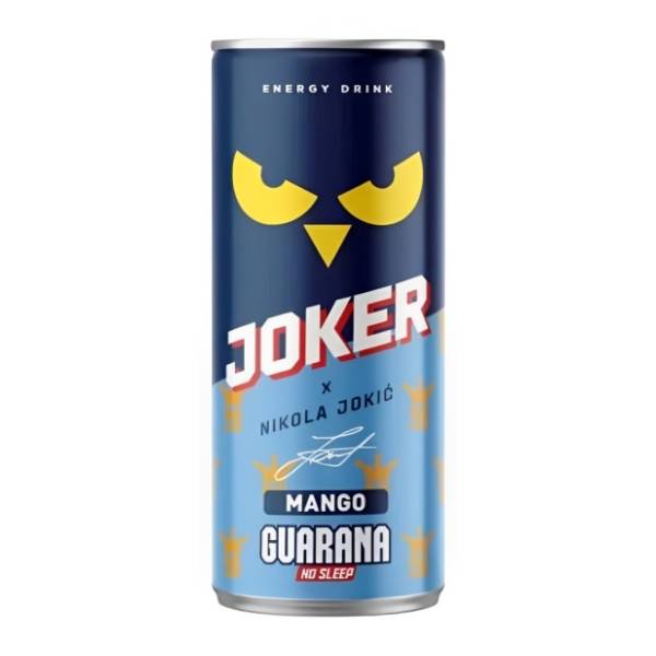 GUARANA Joker mango energetski napitak 250ml