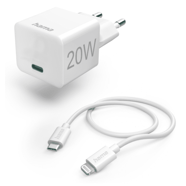HAMA punjač 20W USB-C Lightning kabl